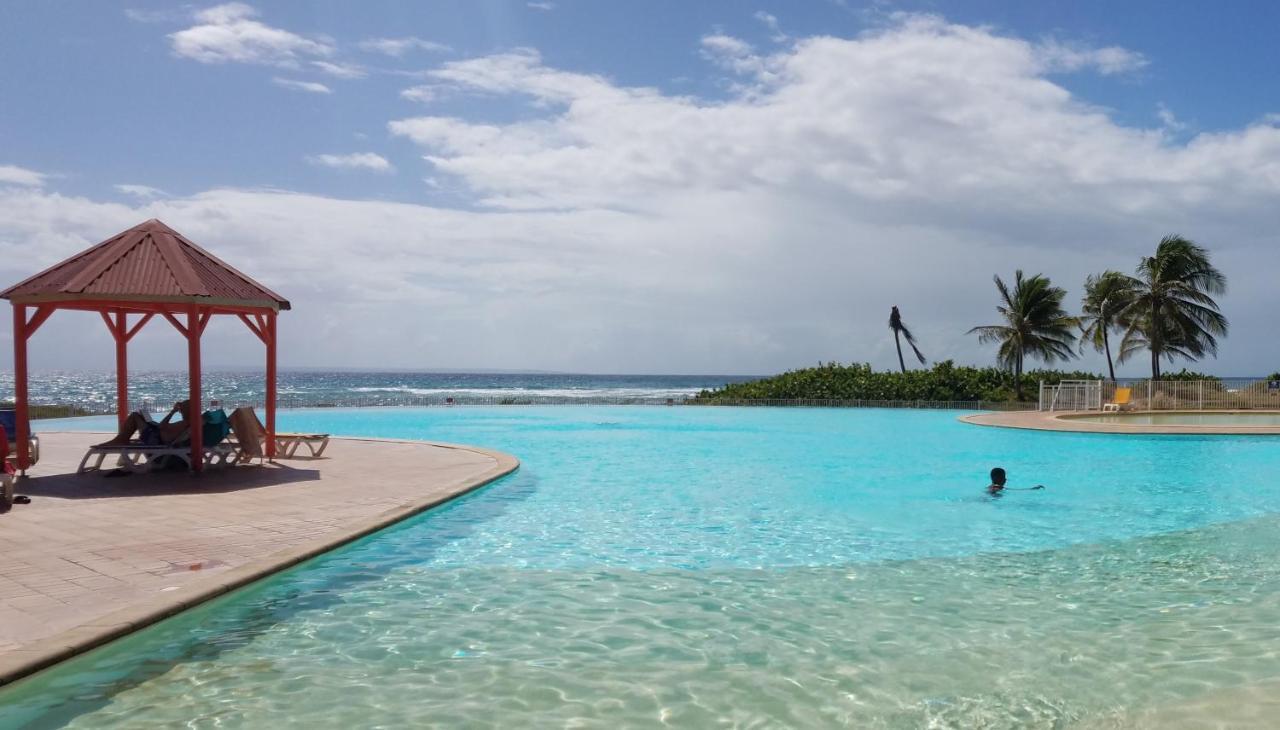 Appartement Rez-De-Chaussee De Villa A 1 Minute De La Plage Saint-Francois  Eksteriør billede