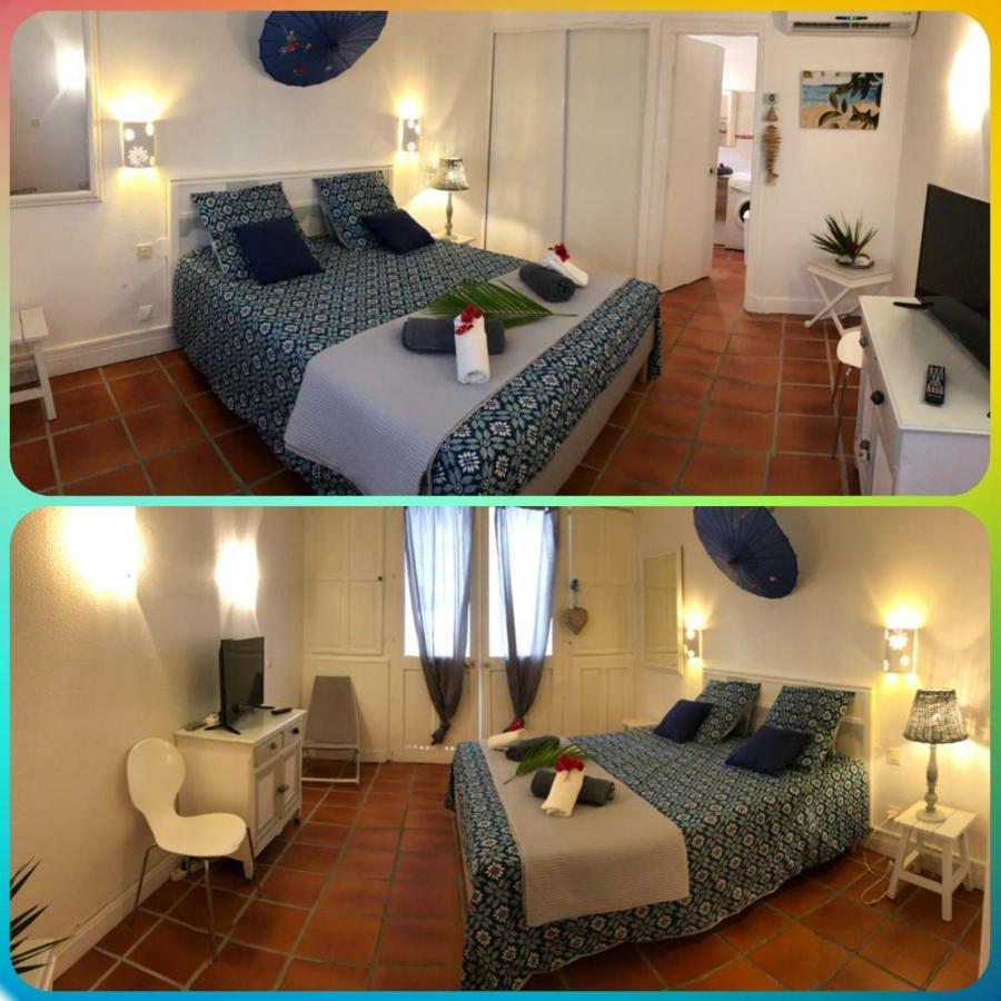 Appartement Rez-De-Chaussee De Villa A 1 Minute De La Plage Saint-Francois  Eksteriør billede